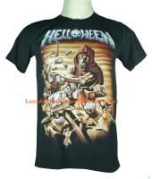 เสื้อวง HELLOWEEN เฮลโลวีน ไซส์ยุโรป เสื้อยืดวงดนตรีร็อค เสื้อร็อค  PTA967 ฟรีค่าส่ง