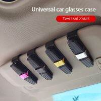 【cw】 Sunglasses Eyeglasses Ticket Card Multi-Function Car Interior 4 Color Glasses Fastener Clip Holder