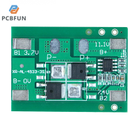 pcbfun 3สาย18650แบตเตอรี่ลิเธียมแผ่นป้องกัน11.1V เครื่องกวาดพลังงานแบตเตอรี่แผ่นป้องกันจำกัดกระแส5A