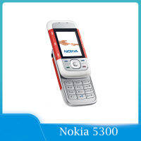 สำหรับ Nokia 5300 Original Slider โทรศัพท์มือถือปลดล็อก2G GSM English Keyboard