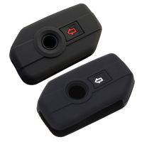 lujie For F750GS F850GS K1600GT R1200GS R1250GS Button Flip Silicone Cover Fob Keyless Entry Remote Fob Cover