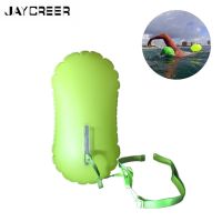 JayCreer Swim Buoy Swim Safety Float And Drybag For Open Water Swimmers Triathletes Kayaker Snorkelers For Safe Swim Training