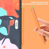 Cute Carrot Silicone For Apple Pencil 2nd Generation Case Tablet Touch Pen Stylus Pouch Sleeve For IPad Pencil 2 Cover Holder