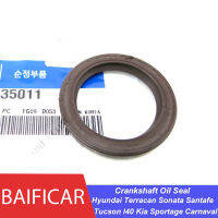 Baificar ใหม่ซีลน้ำมันเพลาข้อเหวี่ยง21421-35500 21443-35510สำหรับ Hyundai Terracan Sonata Santa Fe Tucson I40 Kia Sportage Carnaval