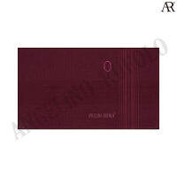 ANGELINO RUFOLO Handkerchief-O (ผ้าเช็ดหน้า) ผ้า 100% COTTON คุณภาพเยี่ยม ดีไซน์เรียบหรู Alphabet-O