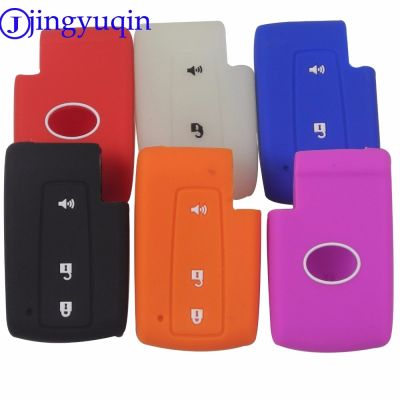 dfthrghd jingyuqin Remote 3 Buttons Silicone Key Case Cover For Toyota Prius Crown Avensis Smart Key