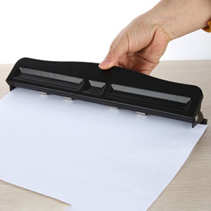 sharplace-ที่เจาะเอกสารแบบ3รูเครื่องมือสำนักงานเครื่องเจาะกระดาษสำหรับสำนักงานที่ทำงานที่บ้าน