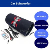 Portable 5 Inch 12V 220V Car Subwoofer Speaker Audio Phone Bluetooth Xp Fm Radio Computer Home Motorcycle Car Active