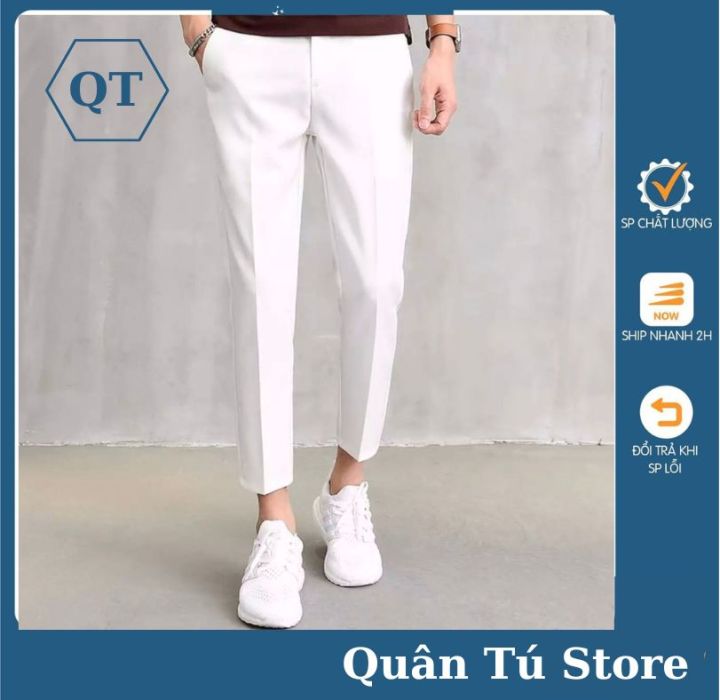 Chi tiết sản phẩm: Quần Tây QT151 Màu Trắng - aKmen