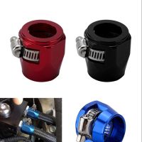 2PCS Automobile Hose Pipe Clamp Aluminum Alloy Clamp AN4 AN6AN8AN10AN12 Radiator Modified Fuel Pipe Buckle