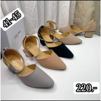 พร้อมส่ง รองเท้าคัชชูรัดส้น ไซต์ 41-45