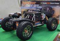 รถบังคับ Racing รถออฟโรด Dbx-07ขนาด1/7 พร้อมมอเตอร์ไร้แปรงถ่าน4wd 80กม./ชม. 2.4Ghz Rc กรอบกรงไฟฟ้าแบบเต็มรูปแบบที่แข็งแกร่งเป็นพิเศษ สีดำ ลายปี2022