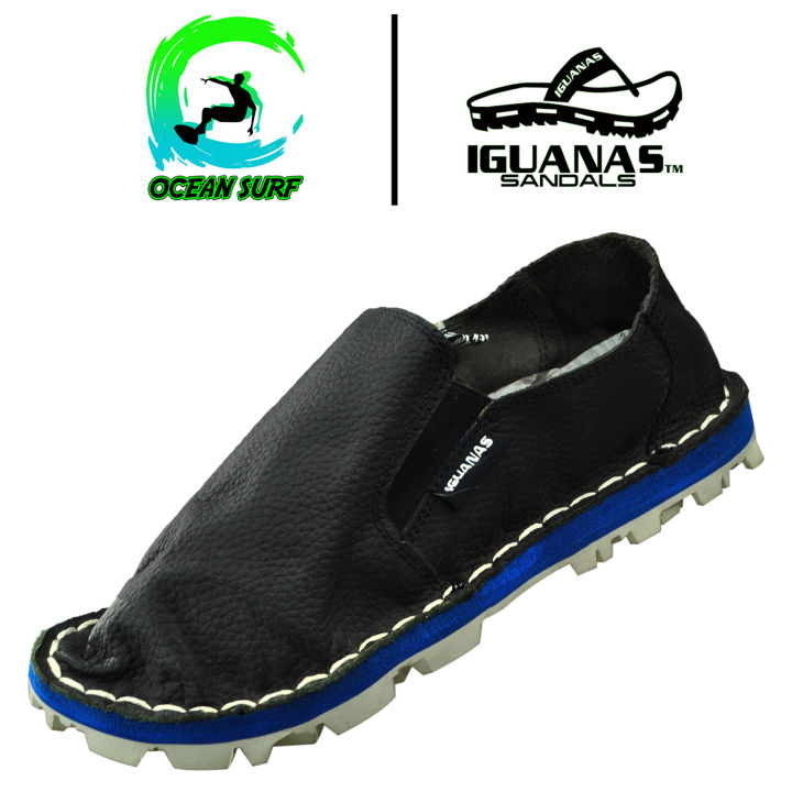 (OCEAN SURF) IGUANAS SANDALS SIDE STITCH WITH SEMI HANDSEWN GENUINE ...