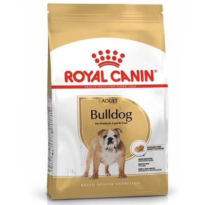 Royal Canin Bulldog Adult รอยัลคานิน บลูด๊อก อายุ 12 เดือนขึ้นไป  ขนาด 12 kg.