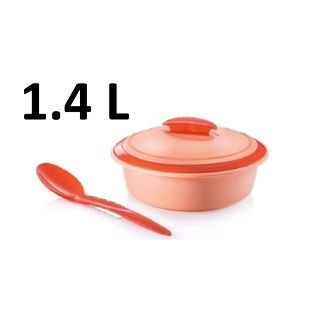 Ready Stock!! Tupperware Insulated Server Coral