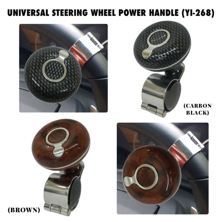 CPAO Car Hand Control Steering Wheel Power Handle Spinner Knob Handle