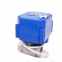 ADC9 24V CR02 CR03 CR04 DN15 DN20 DN25 CWX 25s SS304 BSP NPT full bore female female electric ball valve with manual control