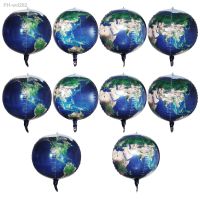 Balloons Earth Day Globe Decorations Party World Planet Forballoon Aluminum Sphere Map Favors Birthday Travel Decor Space