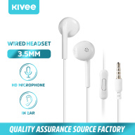 KIVEE Tai nghe nhét taiTai nghe có dây đa năng kèm mic với hiệu ứng âm thanh Hifi đầu cắm 3.5mm tương thích với OPPO Samsung Xiaomi Huawei(MT39 MT50 MT37 MT51Y MT53Y) thumbnail