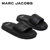 MARC JACOBS THE LEATHER SLIDE M9002407001 BLACK รองเท้าแตะ