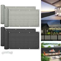 ☬◄ Balcony Privacy Screen Nets DIY Professional Sunshade Fence Net Shelter Mesh for Outdoor Garden Cover Household Supplies
