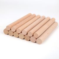 【YF】✳  10pcs 10cm Children Color Sticks Kid Material Supplies Unfinished Wood Aids Math