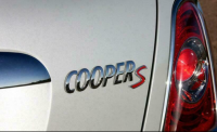 โลโก้ตัวอักษร แยก มินิคูเปอร์ เอส ติดด้านหลัง Cooper Red S Letter Rear Trunk Lip Hatch Emblem Badges OEM