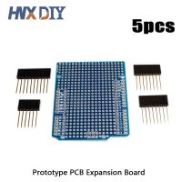 บอร์ดขยาย PCB ต้นแบบ 5 ชิ้นสําหรับ Arduino ATMEGA328P UNO R3 Shield FR-4 แผ่นเขียงหั่นขนมไฟเบอร์ 2 มม. 2.54 มม. ระยะพิทช์พร้อมหมุด DIY One