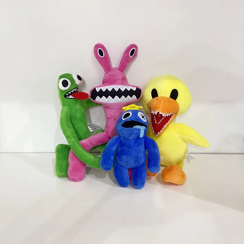 Roblox Doors/rainbow Friends Popular Game Soft Plush Toy Cute Cartoon Stuffed  Animal Plushies Doll Collection Gift-u