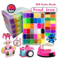 Beads diy 1800 pieces (15 - 24 colors) perler beads large 5mm.