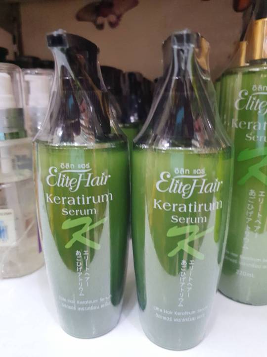 elite-hair-keratirum-serum-เคราตินเซรั่มเข้มข้น-ใช้บำรุงซ่อมแซมผมและฟื้นฟูเส้นผม-เสริมสร้างเส้นผมให้แข็งแรง-ลดการหลุดร่วงของเส้นผม-ขนาด-120ml-220ml