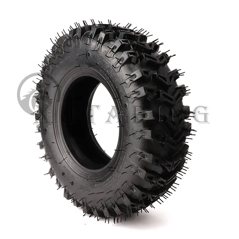 Atv Go Kart Mini Quad 4.10-6 Inch Tires Snowplow Tubeless Tires