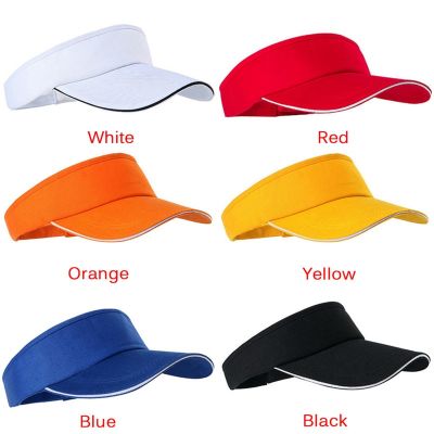 Empty Top Visor Cap Women Sunscreen Hats Man Cotton Snapback Cap Adjustable For Running Tennis Golf Unisex Towels