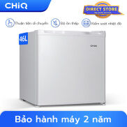 CHiQ Tủ lạnh mini một cánh 46 lít Độ ồn thấp Thuận tiện di chuyển Tiết