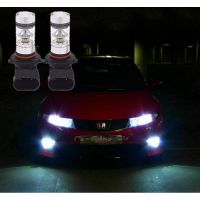 2x H11หลอดไฟสำหรับไฟ LED Cree Cob สีขาว6000K สำหรับ Honda Civic MK8 2005-2012