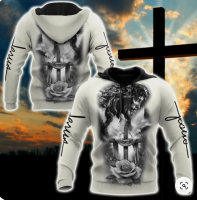 3D HOODIE-  XZX180305   KNIGHTS TEMPLAR COMMANDERY HOODIE - CASUAL JESUS GUARD , SWEATSHIRTS &amp; ZIPPER 28