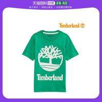 2023 New Fashion version Korean Direct Mail [Timberland Kids] Cotton Logo Printed Round Neck T-Shirt (TLSDA16F 3)