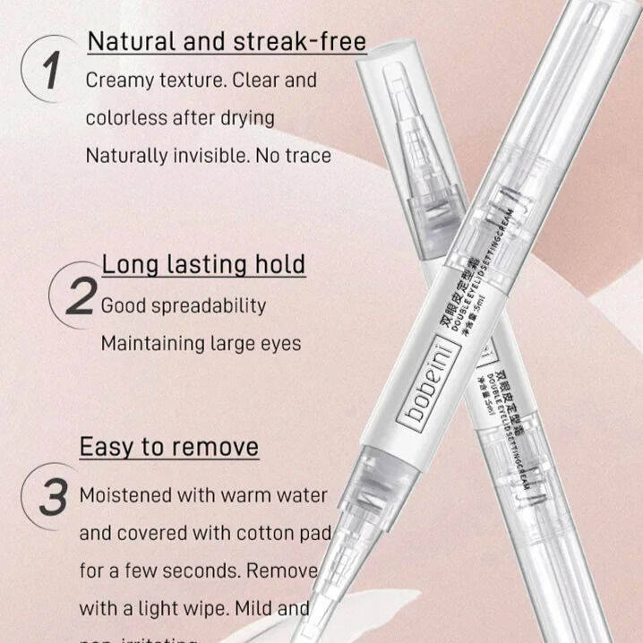 gk time Invisible Double Eyelid Cream for Long-Lasting Shaping and Big ...