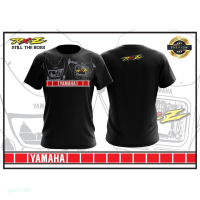 Yamaha 2023！New！RXZ Limited Edition Motorcycle 3D Short Sleeve T-shirt untuk dijual pada 2023 High quality products （Freeprinting of names）