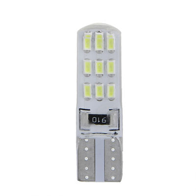 หลอดไฟท้ายเครื่องมือโคมไฟซิลิโคน T10 18 LED แบบ SMD,สินค้ามาใหม่