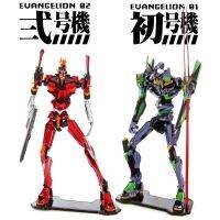 158Pcs EVANGELION Eva-01 02 Metal DIY Assembled 3D Puzzle Mecha Anime Figure Jigsaw Detachable Building Kits Toy Adult Teen Gift