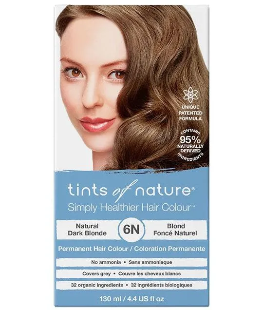 Tints Of Nature 6N Natural Dark Blonde - Permanent Hair Colour น้ำยา ...