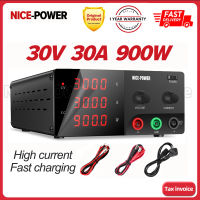 สวิตชิ่งดีแหล่งจ่ายไฟ Dc 30V 30a 900W ตัวควบคุมแรงดันไฟฟ้าแหล่งจ่ายไฟ220V ถึง12V สำหรับซ่อมมือถือ R-SPS3030สีดำ