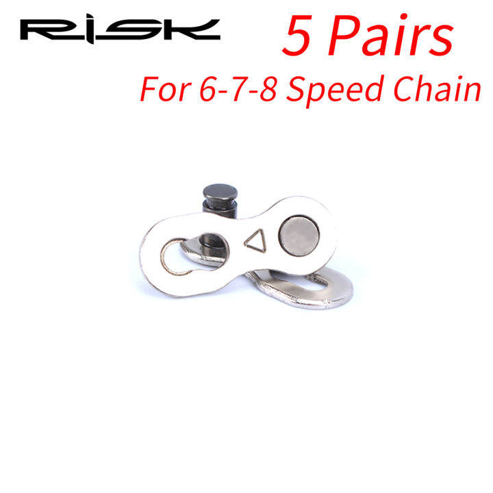 [In stock]5 Pair Bike Chain Quick Link Mountain Bicycle Bike Chain