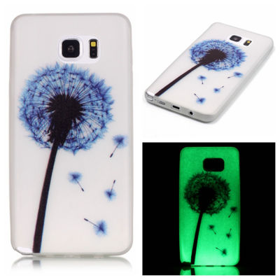 ใหม่แฟชั่น Luminous Night Slim เคสศัพท์สำหรับ Samsung Galaxy Note 5 N9200 fluorescence Soft TPU ซิลิคอนกลับครอบคลุม skink