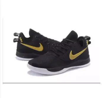 Black and gold 2024 paul george shoes