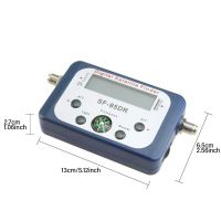 +【； Signal Meter Radio Easy Install Satellite Finder Tester LCD Display Strength Mini Digital Accurate TV Reception Electronics