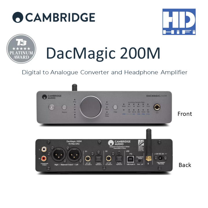 Cambridge Audio DacMagic 200M DAC And Headphone Amplifier | Lazada.co.th