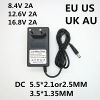 ✵ 1PCS AC 100-240V DC 8.4V 12.6V 16.8V 2A 2000ma adapter power supply lithium battery charger for 18650 Li-ion lithium battery