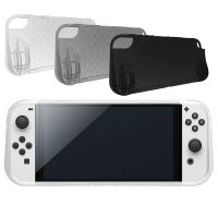 Narsta Switch OLED เคสป้องกัน NS Controller TPU ป้องกันตกเคสป้องกันโฮสต์สำหรับ Nintendo Switch อุปกรณ์เสริม OLED